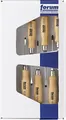 Produktbild: FORUM Schraubendreher-Satz Holz6tlg. Schlitz/PH