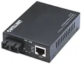 Produktbild: Intellinet 506502 Fast Ethernet Medienkonverter 10/100Base TX auf 100Base-FX (SC) Multimode 2 km schwarz