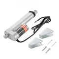 Produktbild: VEVOR 1500N Linear Actuator DC 12V Linearantrieb IP54 Elektrischer Linearmotor 100mm Hublänge Geräuschpegel _ 60dB Elektrische Türöffner 5 mm/s Fa