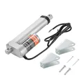 Produktbild: VEVOR 1500N Linear Actuator DC 12V Linearantrieb IP54 Elektrischer Linearmotor 100mm Hublänge Geräuschpegel ≤ 60dB Elektrische Türöffner 5 mm/s Fahrgeschwindigkeit Lineartechnik Verstellantrieb