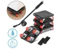 Produktbild: STAHLWERK Rollbrett Möbeltransport Set Transportroller und Möbelheber, (Packung, 4-St., 4 St), BxLxH 10x12.5x4.5 cm