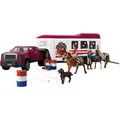 Produktbild: Schleich Horse Club Lakeside Truck mit Anhänger, Spielfahrzeug
