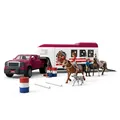 Produktbild: schleich Horse Club   Lakeside Truck mit Anhänger 42705   Set inkl. Truck, Pferd