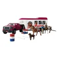 Produktbild: Schleich horse club lakeside truck met aanhangwagen 42705