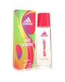 Produktbild: adidas Get Ready! Eau de Toilette – Fruchtig-blumiges Damen Parfüm mit tropischem Duft – Verleiht eine sportliche, feminine Aura – 1 x 50 ml