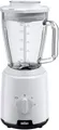 Produktbild: Braun Standmixer PowerBlend 1 JB 1050 WH - 600W, 2 Geschwindigkeiten, 1,5L, 2 Programme, 600 W, Glaskrug, Ice-Crush & Pulsfunktion, spülmaschinenfest