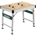Produktbild: Multifunktionstisch MWB 100, Werkbank silber/holz, belastbar bis 120 kg