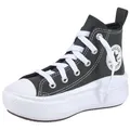 Produktbild: Converse CHUCK TAYLOR ALL STAR MOVE PLATFORM LEATHER Sneaker schwarz 29 EU