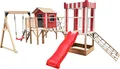 Produktbild: HOME DELUXE - Spielpark inkl. Schaukel und Rutsche WUNDERLAND - 555 x 340 cm | Ausstattung inkl. Schaukel