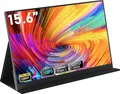 Produktbild: HONGO P156A06 15,6 Zoll 1920x1080 FHD tragbarer Monitor, USB-C, HDMI