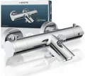 Produktbild: Schütte Wannenarmatur London Thermostat, Mischbatterie Badewanne, Wasserhahn Bad, Wannenarmatur