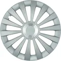 Produktbild: Cartrend Radzierblenden Meridian 38 cm (15 Zoll) silber 4 Stück