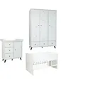 Produktbild: Babyzimmer 3er-Set  Lavea , mehrfarbig , Maße (cm): B: 361 H: 375