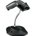 Produktbild: Zebra LS1203, USB Kit, Black. Inc: Cable USB and Stand EMEA, RS232, USB, KBW incl.: cable and stand