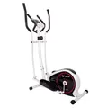 Produktbild: Christopeit Crosstrainer für Zuhause CT 3 - leiser Ellipsentrainer - 8-stufiger Widerstand, Handpulssensoren, 7kg Magnetbremssystem, LCD-Display, Tablethalterung