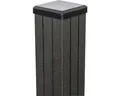 Produktbild: Pfosten GroJa Merano BPC inkl.Pfostenkappe zum Aufschrauben 7 x 7 x 190 cm anthr