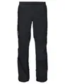 Produktbild: VAUDE Regenhose Herren Drop Pants lI, wasserdichte Outdoorhose für Fahrrad, leichte Überhose, atmungsaktive Fahrradhose, schnell überziehbar - Black/Black, S