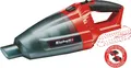 Produktbild: Einhell TE-VC 18 Li Solo Trocken Beutellos Schwarz Rot 0,54 l Kunststoff Akku 4.2 kPa 540 mL (2347120)