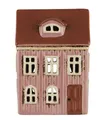 Produktbild: Ib Laursen Kerzenhalter Lichterhaus Teelichthalter Teelichthaus Windlicht Haus H15cm Ib