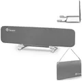 Produktbild: Lionelo Lora XL Tragbares Bettschutzgitter für Kinder, Neigungsverstellung bis 180°, klappbares Schutzgitter für Bett, 45 cm – 150 cm, StandSafe-Sicherung, Schutz gegen Herausfallen