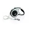 Produktbild: FLEXI New Comfort Leine schwarz L 5m bis zu 60kg- Gurt