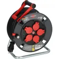 Produktbild: Brennenstuhl 9232250100 Kabeltrommel 25 m Schwarz Schutzkontakt-Stecker (25 m, 2.50 mm²) (9232250100)