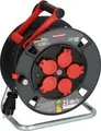 Produktbild: Brennenstuhl 9232250100 Kabeltrommel 25 m Schwarz Schutzkontakt-Stecker
