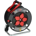 Produktbild: Brennenstuhl Kabeltrommel Professional 300KU, 25m, für außen IP44, 5x Schutzkontaktsteckdose