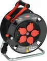 Produktbild: Brennenstuhl Professional Kabeltrommel 300 KU 2200, 5xSchuko, 25m, schwarz