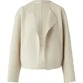 Produktbild: Comma Outdoor-Jacke Boxy-Schnitt mit Rippbündchen und Leistentaschen aus Doubleface-Twill Braun Größe M - Beige - M