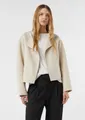 Produktbild: comma Funktionsjacke Outdoor-Jacke Offene Doubleface-Jacke mit Rippbündchen am Rücken