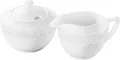 Produktbild: Wilmax WL-880112/2C Porzellan Zuckerdose & Milchkanne-Set, Weiss, 2 pcs