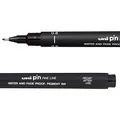 Produktbild: uni-ball Faserschreiber PIN 08200 N, schwarz