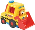 Produktbild: Vtech TUT TUT Baby Flitzer - Bagger – Spielzeugauto mit Musik, aufleuchtender Taste, spannenden Sätzen und Geräuschen – Für Kinder von 1-5 Jahren
