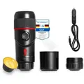Produktbild: HEYNER® Espressomaschine Reisekaffeemaschine 12V 60 ml kompatibel mit Nespresso Kapseln KFZ Anschluss