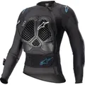 Produktbild: Protektorenjacke Alpinestars 4W Stella Bionic Action V2 schwarz/türkis S