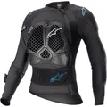 Produktbild: Alpinestars Girls Protektorjacke Stella Bionic Action V2 Schwarz/Cyan