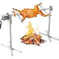 Produktbild: VEVOR Lammgrill, Spanferkelgrill, Spießbratengrill, 41 kg BBQ-Spießgrill für Schwein, Lamm, Ziege, elektrischer 42-W-Motor, kommerzielle Edelsta...