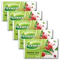 Produktbild: Pickwick Green Tea Cranberry; 5x20 Teebeutel à 1,5 Gramm.