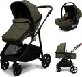 Produktbild: Baninni 3-in-1 Multiständer Kinderwagen mit Autositz Nelia Grün