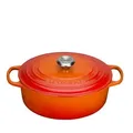 Produktbild: Le Creuset Bräter Signature 29 cm oval Ofenrot 4,7 L