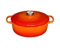 Produktbild: LE CREUSET Kochtopf Signature Bräter oval 29 cm ofenrot