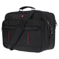 Produktbild: Christian Wippermann Hochwertige Flugbegleiter Arbeitstasche Herrentasche Bordcase Trolley XL Kreuz Querformat