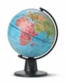 Produktbild: Idena Globus Ø 11cm m. politischem Kartenbild inkl.  schwarzer Kunststofffuß neu