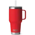 Produktbild: Yeti Coolers Rambler 35oz Straw Isolierbecher (Größe 1L, rot)
