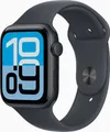 Produktbild: Apple Watch SE 3 44 mm Mitternacht Aluminium mit Mitternacht Sportarmband - S/M