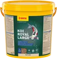 Produktbild: Sera Koi Royal Large 21 Liter Eimer Teichfutter Fische Teich Goldfische Perlets