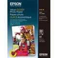 Produktbild: Epson Value Glossy Photo Paper A 4, 20 Blatt, 183 g    S 400035