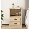 Produktbild: vidaXL Nachttisch Nachttisch Sonoma Eiche 43x36x60 cm Nachtkonsole Nachtschrank