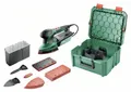 Produktbild: Bosch Home and Garden PSM 200 AES + SystemBox 06033B6002 Multischleifer 200W 92 x 182mm
